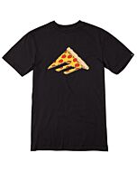 Emerica Pizza Triangle Black T-Shirt