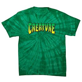 Creature Logo Spider Tie-Dye T-Shirt